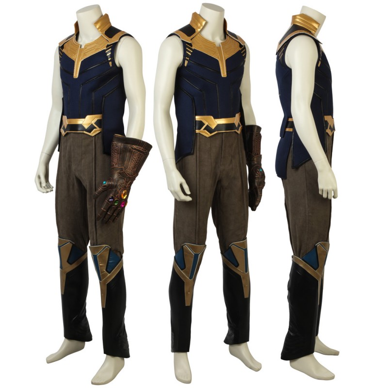 Avengers Infinity War Thanos Halloween Costumes Cosplay Suit