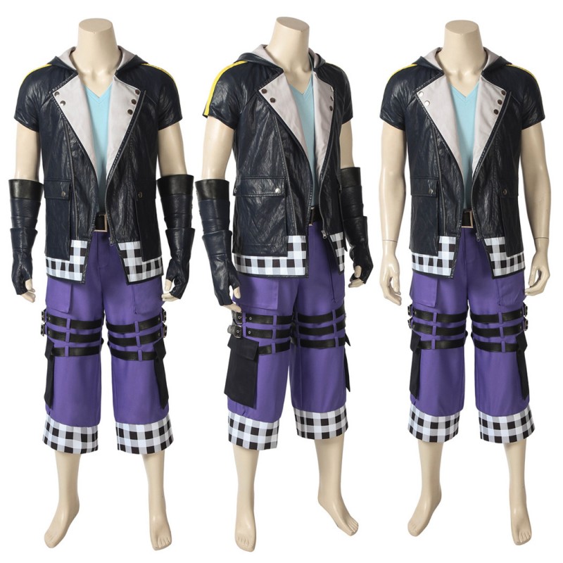 Riku Costumes Kingdom Hearts 3 Cosplay Suit Halloween Uniform