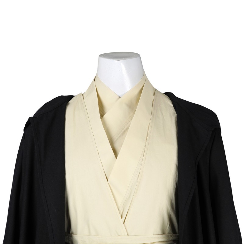 Obi-Wan Kenobi Qui-Gon Jinn Costumes Star Wars Episode The Phantom Menace Cosplay Suit
