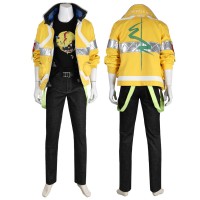 Cyberpunk Yellow Costumes Halloween Cosplay Suit
