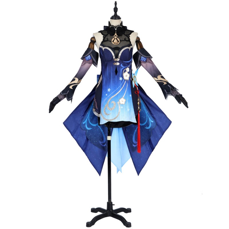 Ganyu Suit Genshin Impact Cosplay Costumes Twilight Blossom Dress