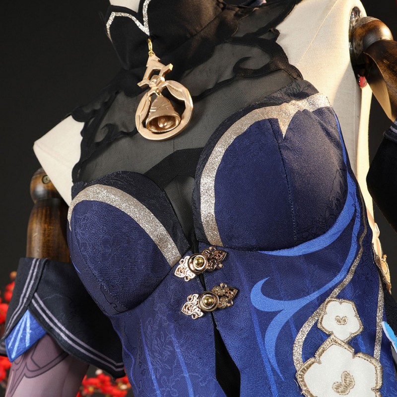 Ganyu Suit Genshin Impact Cosplay Costumes Twilight Blossom Dress