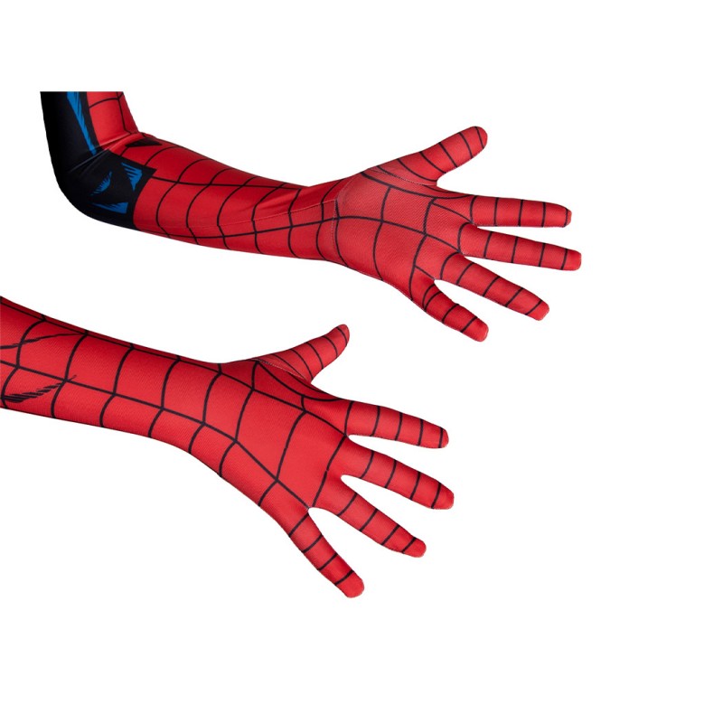 Kids Spiderman Vintage Comic Book Suit Spider-Man PS5 Jumpsuit Cosplay Costumes