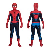 Kids Spiderman Vintage Comic Book Suit Spider-Man PS5 Jumpsuit Cosplay Costumes