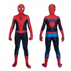 Kids Spiderman Vintage Comic Book Suit Spider-Man PS5 Jumpsuit Cosplay Costumes