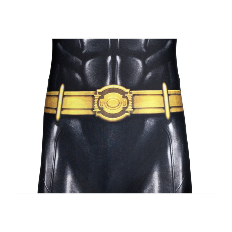 Kids Michael Keaton Suit TF Bat Bruce Wayne Jumpsuit Cosplay Costumes