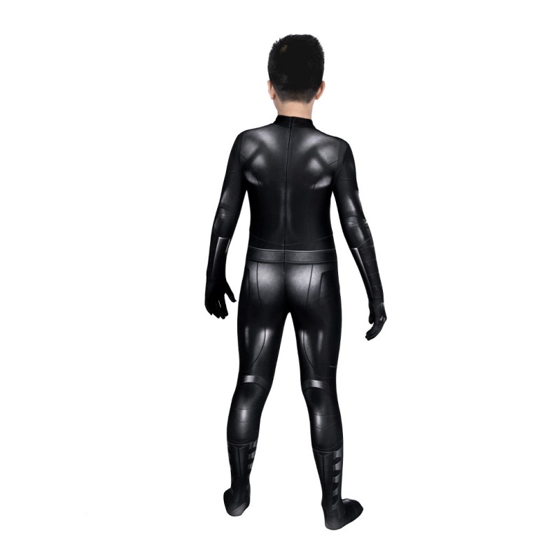Kids Michael Keaton Jumpsuit TF Bat Bruce Wayne Cosplay Costumes Halloween Suit