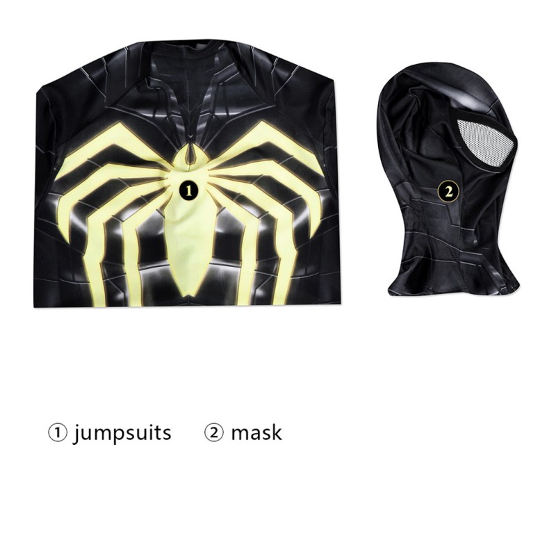 Spiderman Anti-Ock Suit Spider-Man PS4 Jumpsuit Peter Parker Cosplay Costumes
