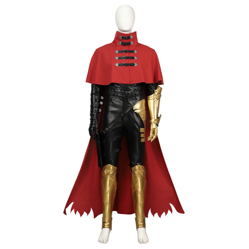 FF7 Vincent Valentine Costumes Game Final Fantasy VII Remake Cosplay Suit