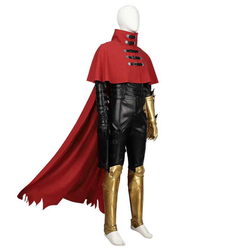 FF7 Vincent Valentine Costumes Game Final Fantasy VII Remake Cosplay Suit