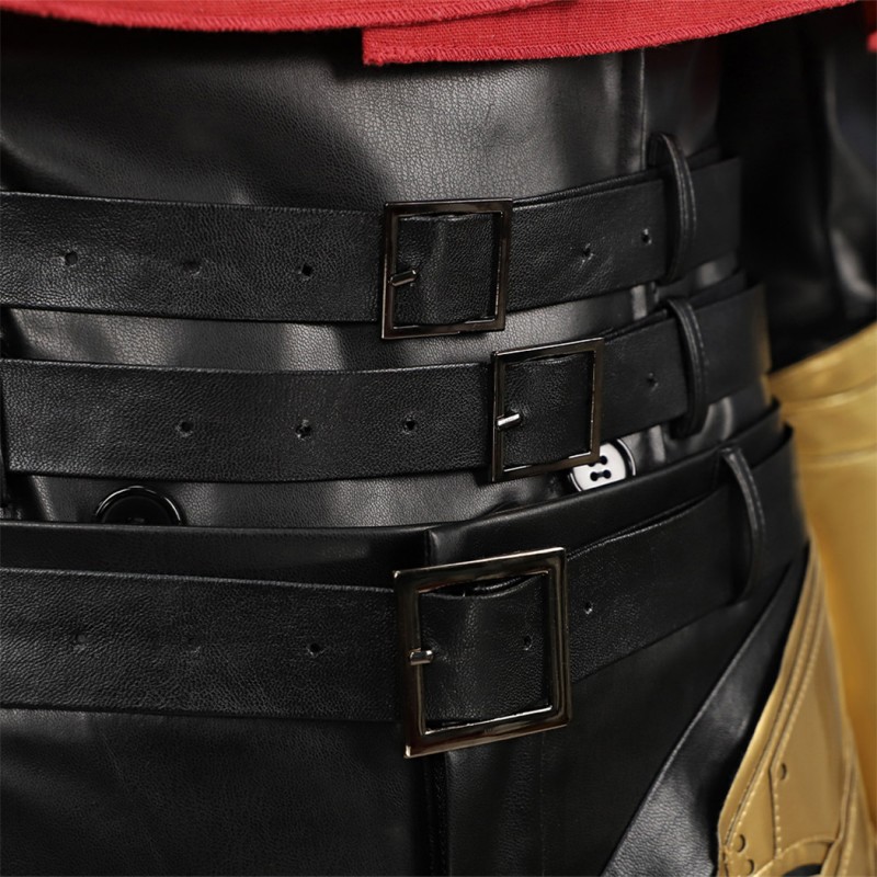 FF7 Vincent Valentine Costumes Game Final Fantasy VII Remake Cosplay Suit