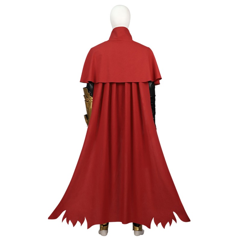 FF7 Vincent Valentine Costumes Game Final Fantasy VII Remake Cosplay Suit