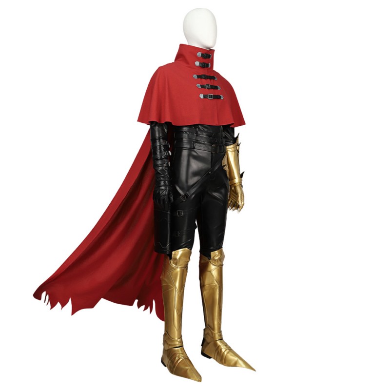 FF7 Vincent Valentine Costumes Game Final Fantasy VII Remake Cosplay Suit