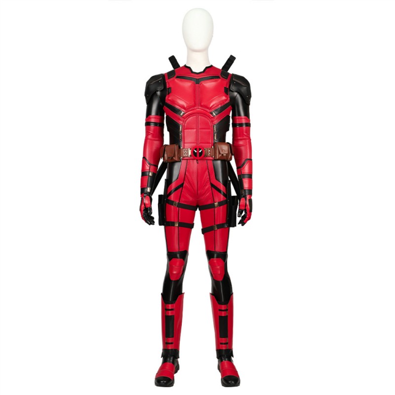 Deadpool Samurai Halloween Costumes Deadpool 3 Wade Wilson Red Cosplay Suit