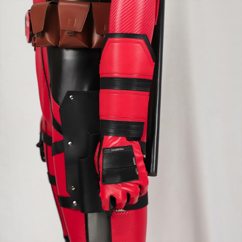 Deadpool Samurai Halloween Costumes Deadpool 3 Wade Wilson Red Cosplay Suit