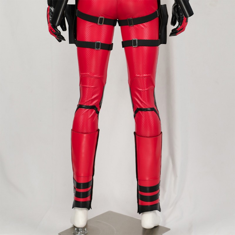 Deadpool Samurai Halloween Costumes Deadpool 3 Wade Wilson Red Cosplay Suit