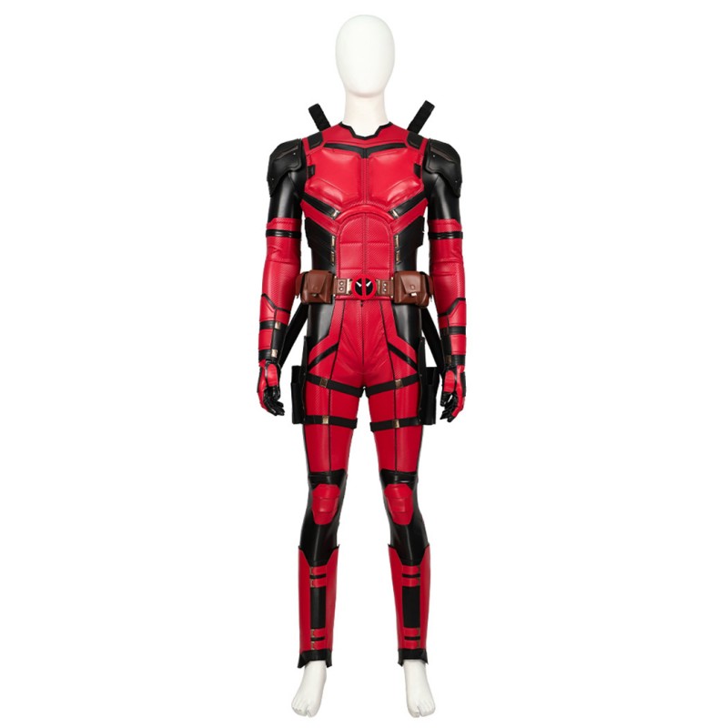 Deadpool Samurai Halloween Costumes Deadpool 3 Wade Wilson Red Cosplay Suit