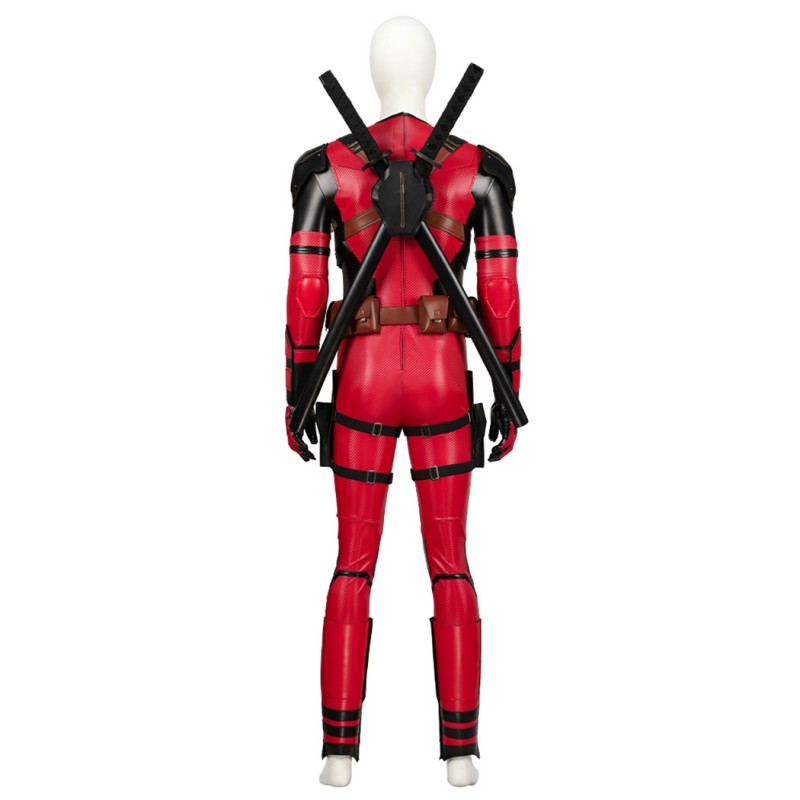 Deadpool Samurai Halloween Costumes Deadpool 3 Wade Wilson Red Cosplay Suit