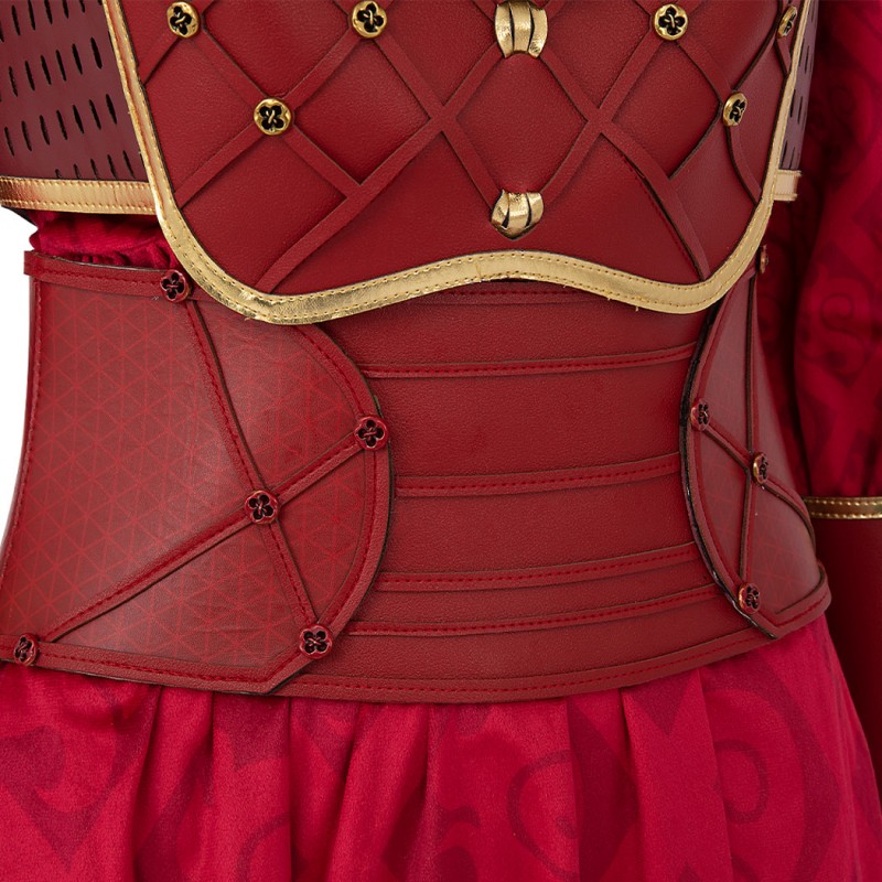 Suppose That Season 2 Hela Red Suit Cosplay Costumes Halloween Dress