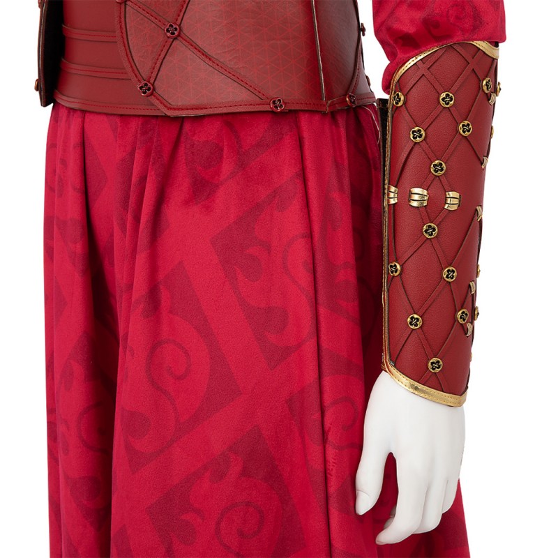 Suppose That Season 2 Hela Red Suit Cosplay Costumes Halloween Dress