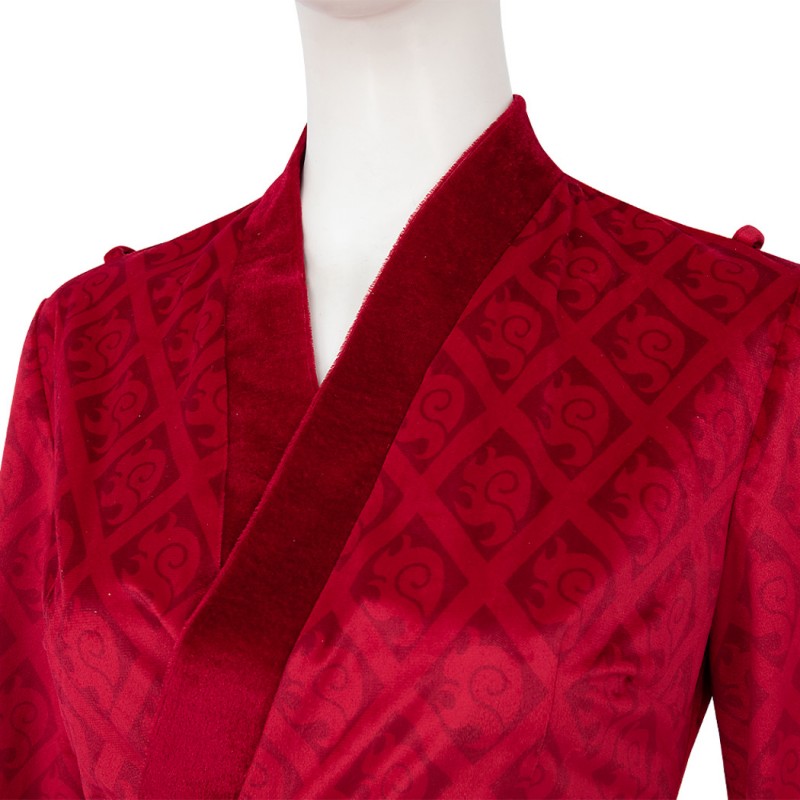 Suppose That Season 2 Hela Red Suit Cosplay Costumes Halloween Dress