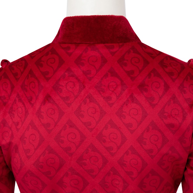 Suppose That Season 2 Hela Red Suit Cosplay Costumes Halloween Dress