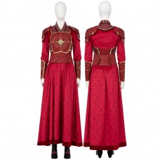Suppose That Season 2 Hela Red Suit Cosplay Costumes Halloween Dress