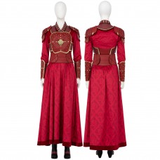 What If Season 2 Hela Red Suit Cosplay Costumes Halloween Dress