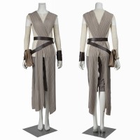Rey Halloween Costume Star Wars The Force Awakens Cosplay Suit