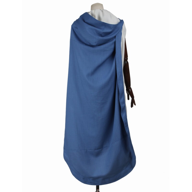 Emilia Costume Halloween Blue Dress Cosplay Suit