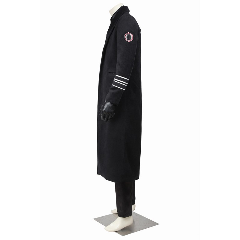 Armitage Hux Black Costumes Star Wars The Force Awakens Cosplay Suit Halloween Outfit
