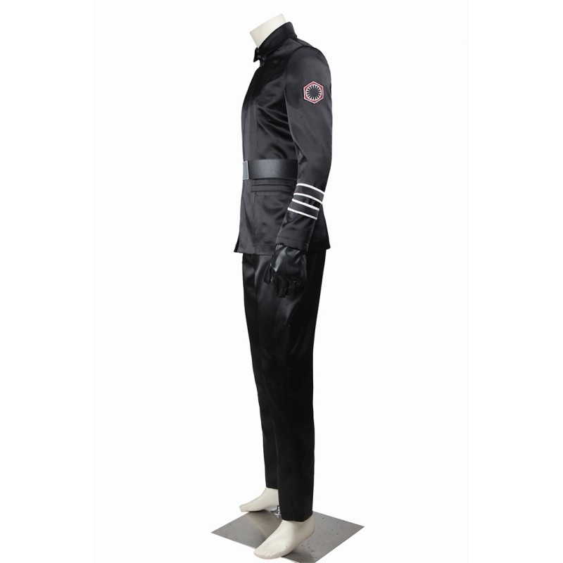 Armitage Hux Black Costumes Star Wars The Force Awakens Cosplay Suit Halloween Outfit