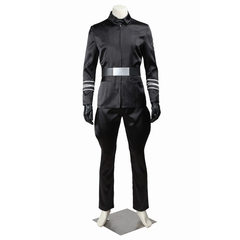 Armitage Hux Black Costumes Star Wars The Force Awakens Cosplay Suit Halloween Outfit