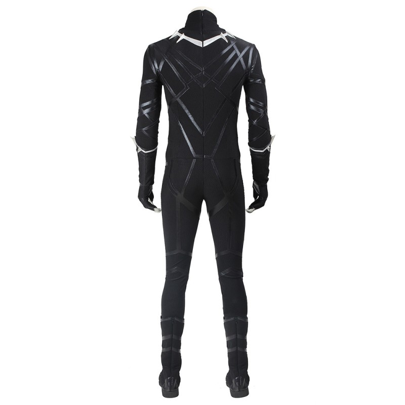 Black Panther Halloween Costumes Captain America Civil War T'Challa Cosplay Suit