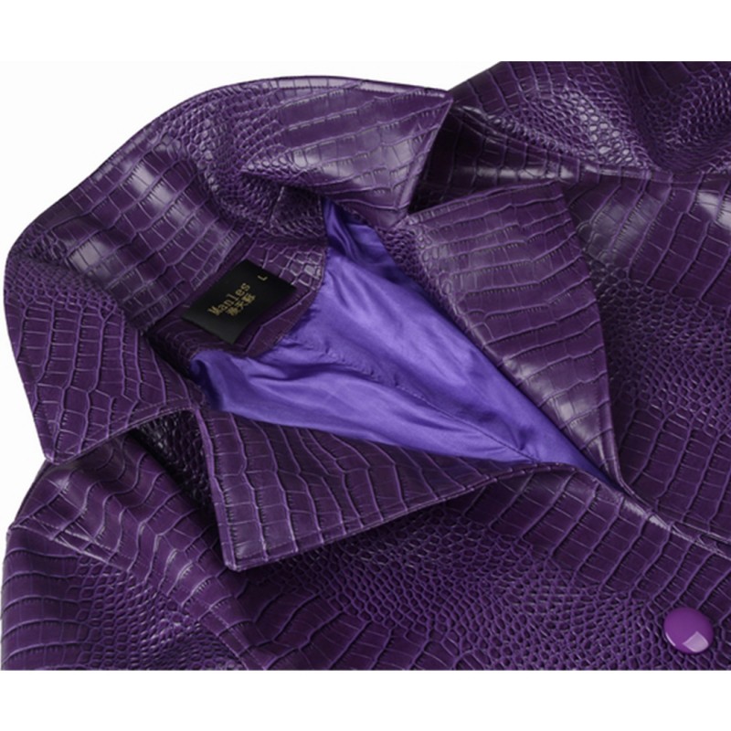 Jared Leto Purple Suit TSS Kill Cosplay Costumes Halloween Pants Coat