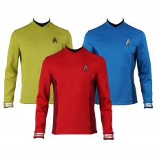 Star Trek Beyond Men Suit Cosplay Costumes Halloween Uniform