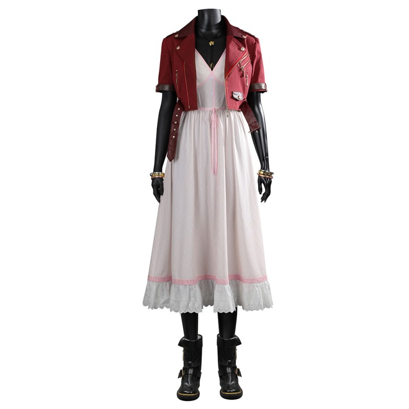 FF7 Aerith Gainsborough Costumes Final Fantasy VII Rebirth Cosplay Suit