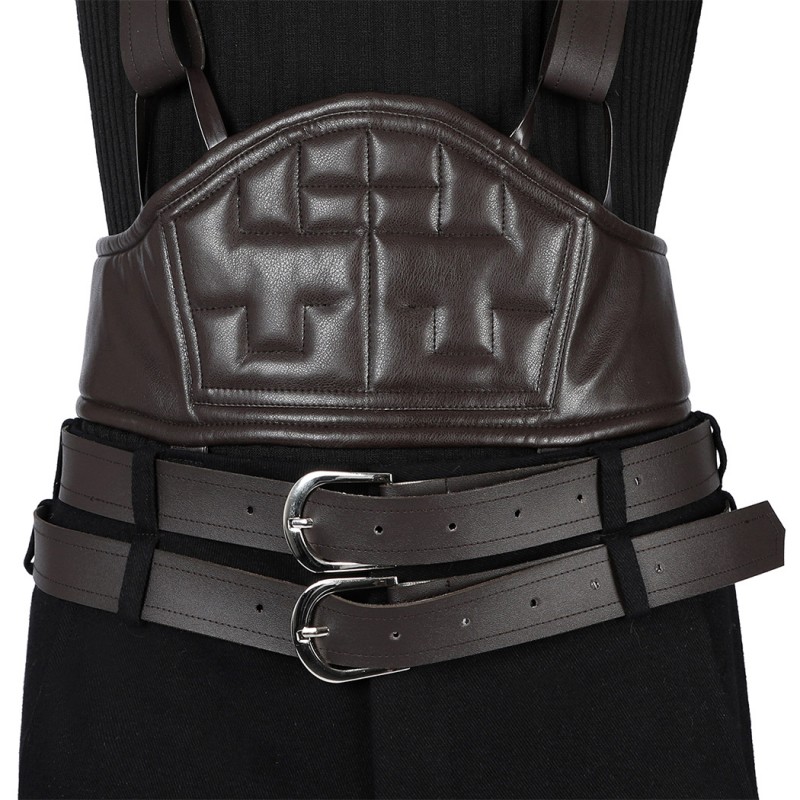 FF7 Remake Cloud Strife Halloween Costumes Black Final Fantasy VII Rebirth Cosplay Suit
