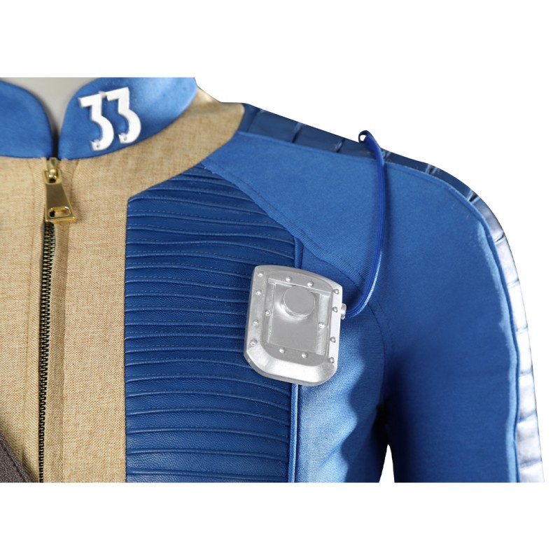 Clearance Sale - Ready To Ship - Vault Lucy 33 Cosplay Costume Women Lucy Blue Halloween Suit Uniform