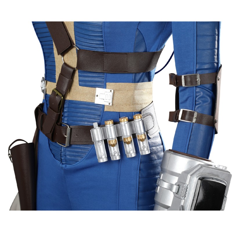 Clearance Sale - Ready To Ship - Vault Lucy 33 Cosplay Costume Women Lucy Blue Halloween Suit Uniform