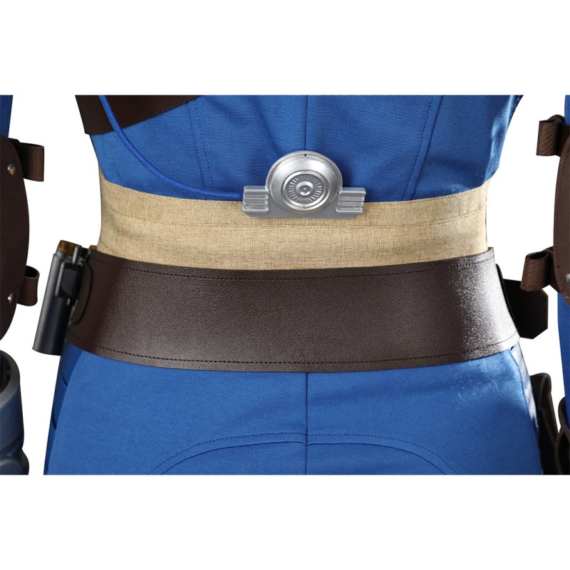 Clearance Sale - Ready To Ship - Vault Lucy 33 Cosplay Costume Women Lucy Blue Halloween Suit Uniform