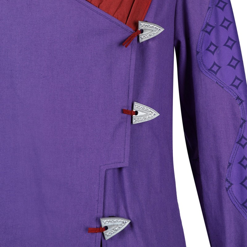 BG3 Gale Costumes Baldurs Gate Cosplay Suit Purple Halloween Outfit