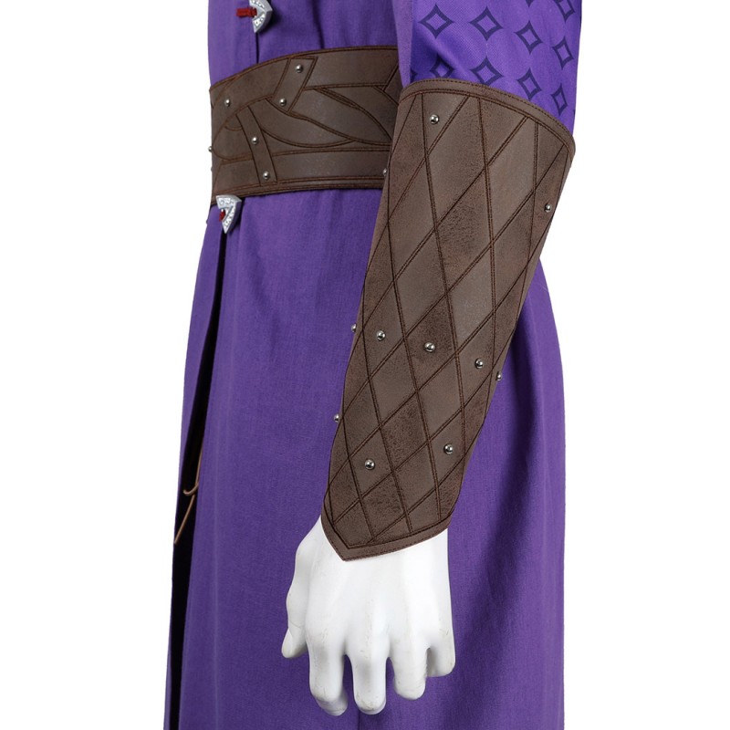 BG3 Gale Costumes Baldurs Gate Cosplay Suit Purple Halloween Outfit