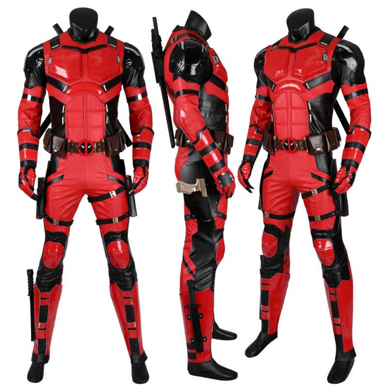 Deadpool 3 Wade Wilson Halloween Suit New Deadpool Red Cosplay Costumes