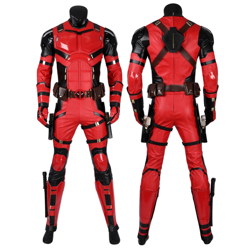 Deadpool 3 Wade Wilson Halloween Suit New Deadpool Red Cosplay Costumes
