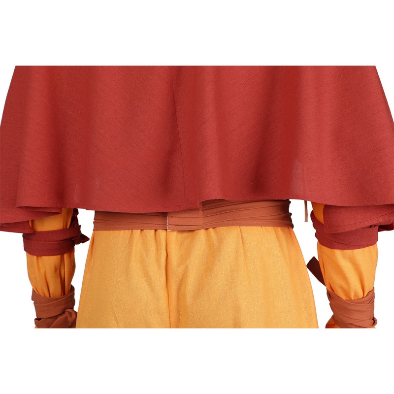 Aang Halloween Costumes Airbender Cosplay Suit Adult Outfit