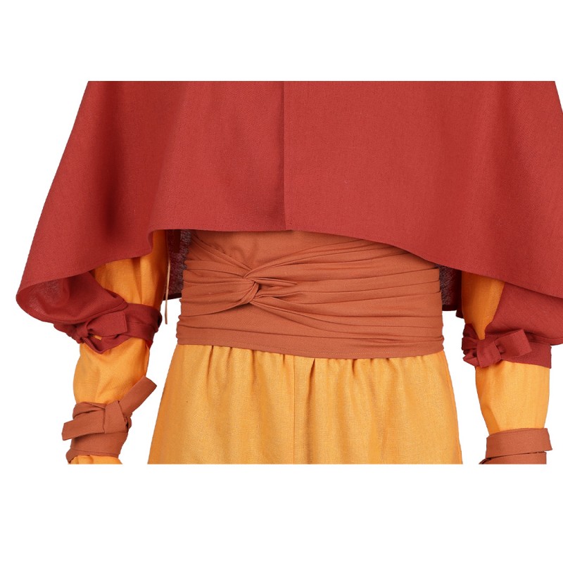 Aang Halloween Costumes Airbender Cosplay Suit Adult Outfit