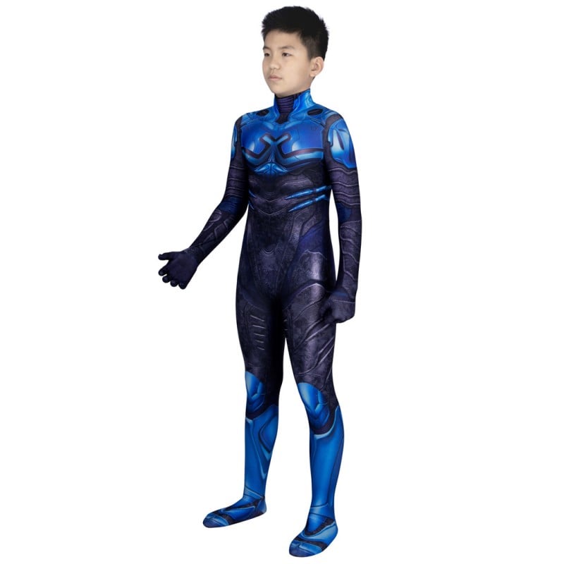 Kids Beetle Suit Jaime Reyes Halloween Cosplay Costumes