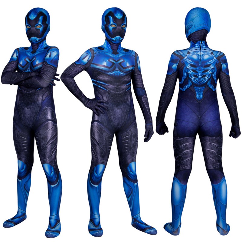 Kids Beetle Suit Jaime Reyes Halloween Cosplay Costumes