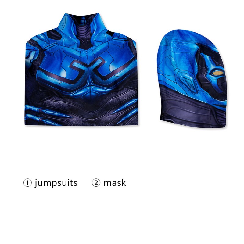 Kids Beetle Suit Jaime Reyes Halloween Cosplay Costumes